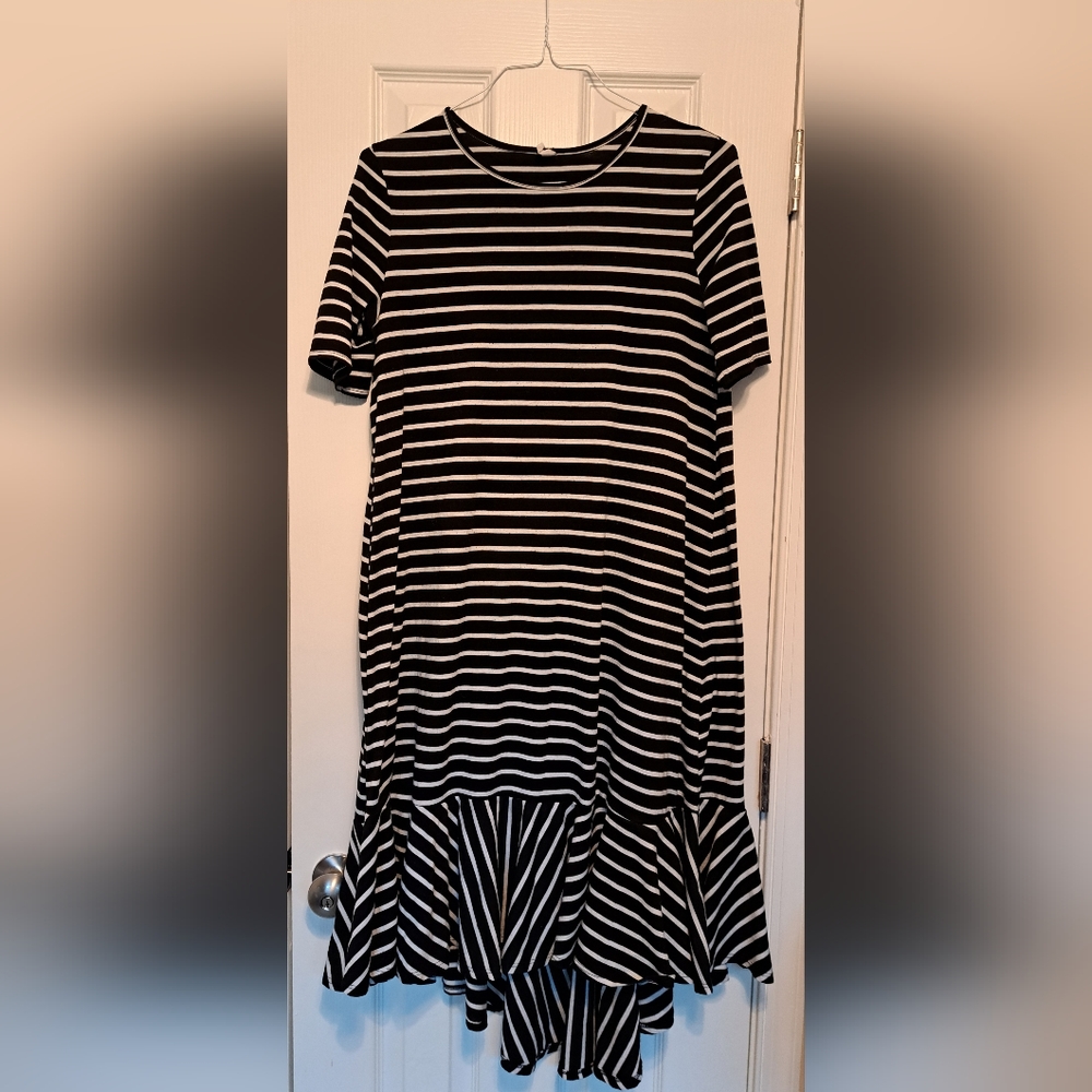 Pink Blush Size XL Fitted Dress